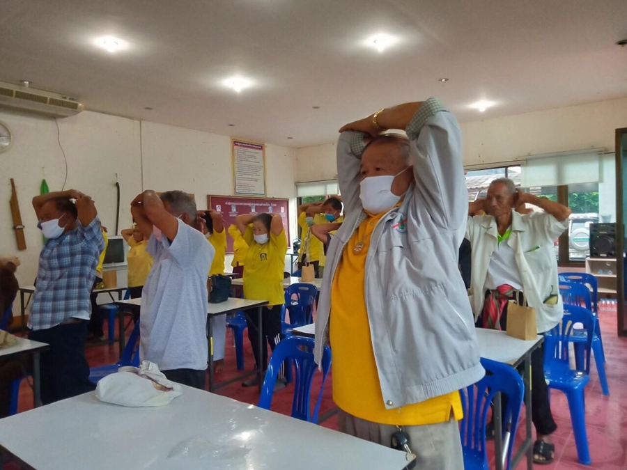 กิจกรรมส่งเสริมสนับสนุนโรงเรียนผู้สูงอายุเทศบาลตำบลน้ำยืน ประจำปี 2563